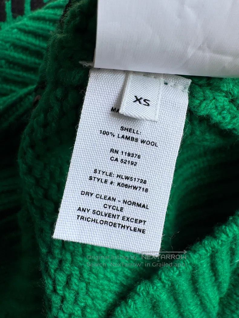 Helmut Lang Helmut Lang Wool Sweater with Animal Print Pattern Size US XS / EU 42 / 0 - 6 Thumbnail