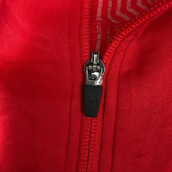 Under Armour Vtg UNDER ARMOUR RUGBY Football Soccer Hoodie Jacket Zipper Size US M / EU 48-50 / 2 - 9 Thumbnail