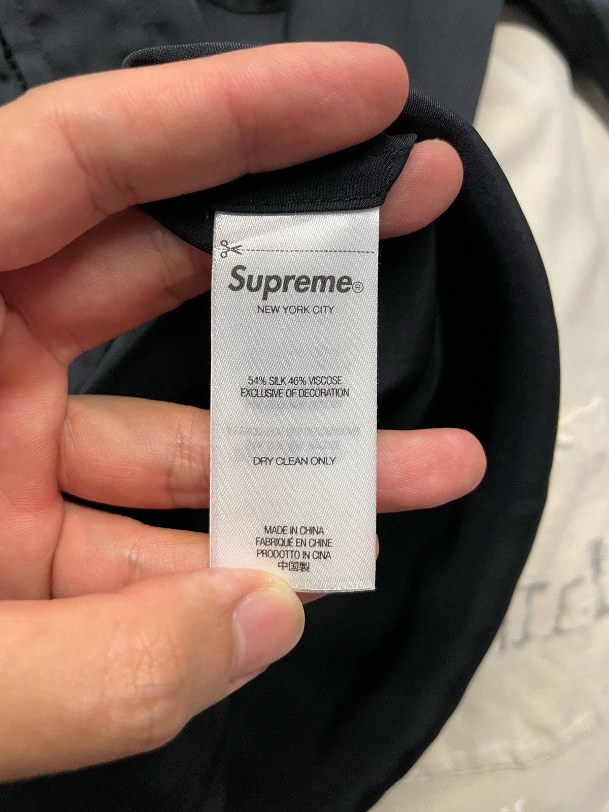 Supreme × Yohji Yamamoto Yohji Yamamoto x Y's Yohji Yamamoto FW25 S/S Shirt Size US L / EU 52-54 / 3 - 15 Thumbnail