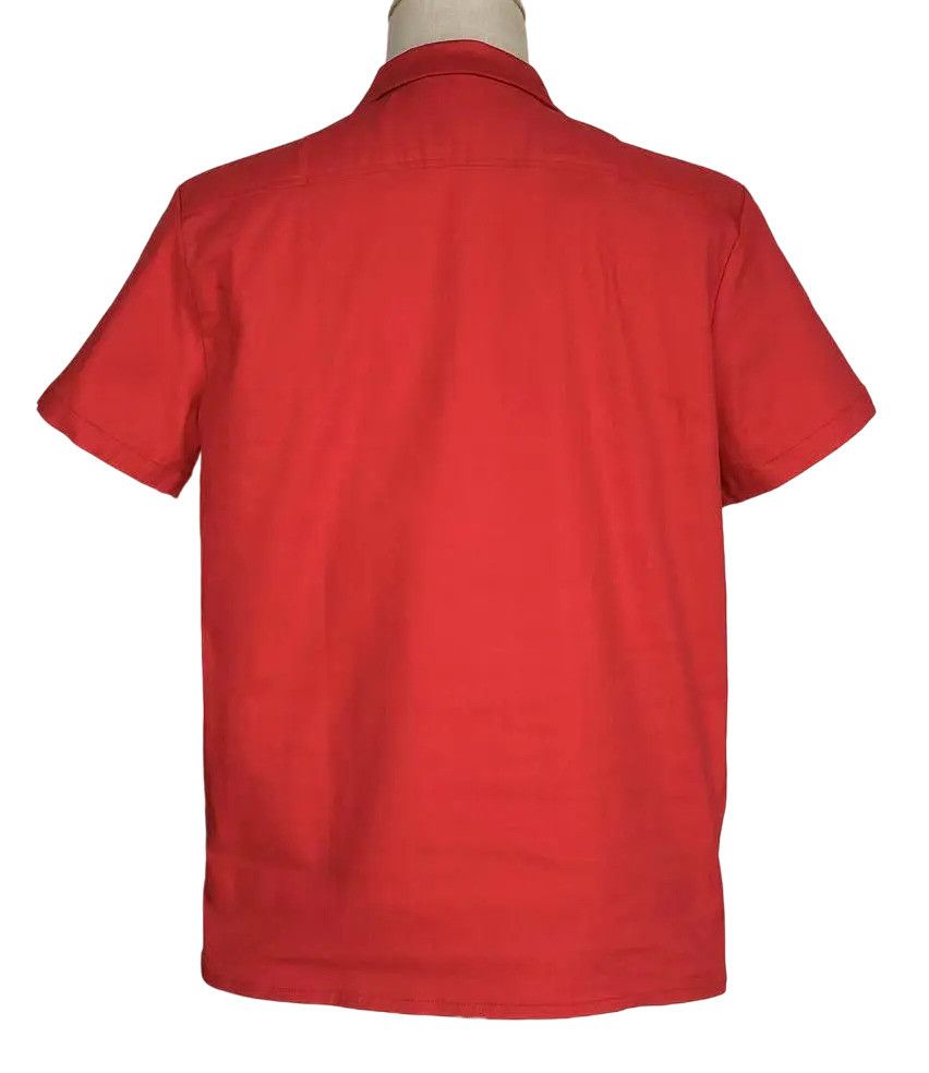 Other Retro Two-tone Men Shirt Solid Casual Shirt Red Size US L / EU 52-54 / 3 - 3 Thumbnail