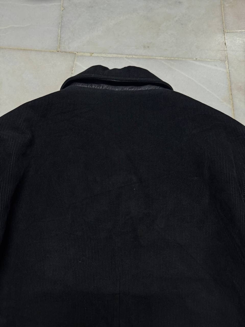 Leather VINTAGE ROTHACHILD ITALY LEATHER SPLIT CODUROI JACKET BLACK Size US L / EU 52-54 / 3 - 14 Thumbnail