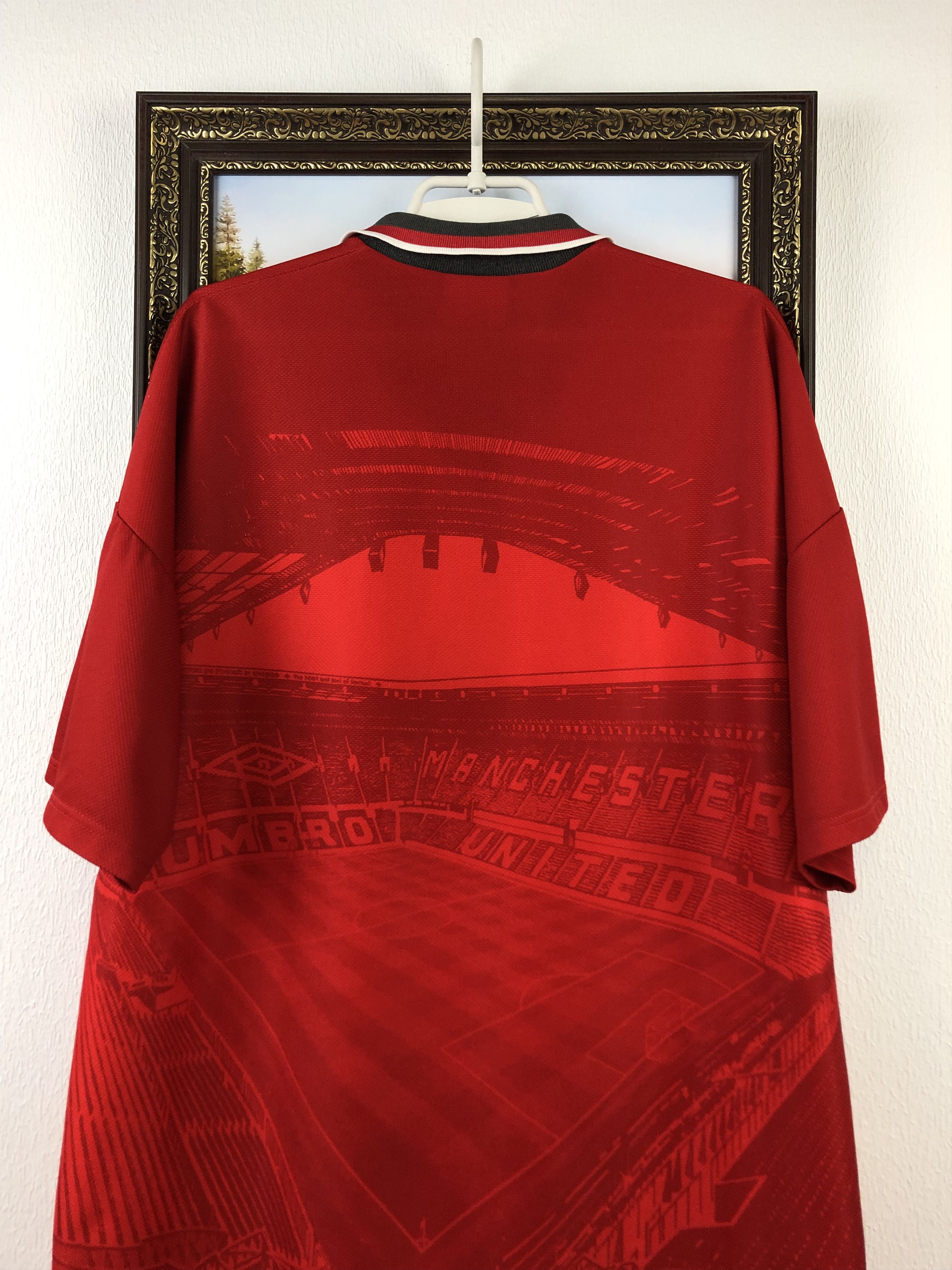 Umbro Manchester United football shirt 1994 Soccer Umbro Jersey Size US XXL / EU 58 / 5 - 13 Thumbnail