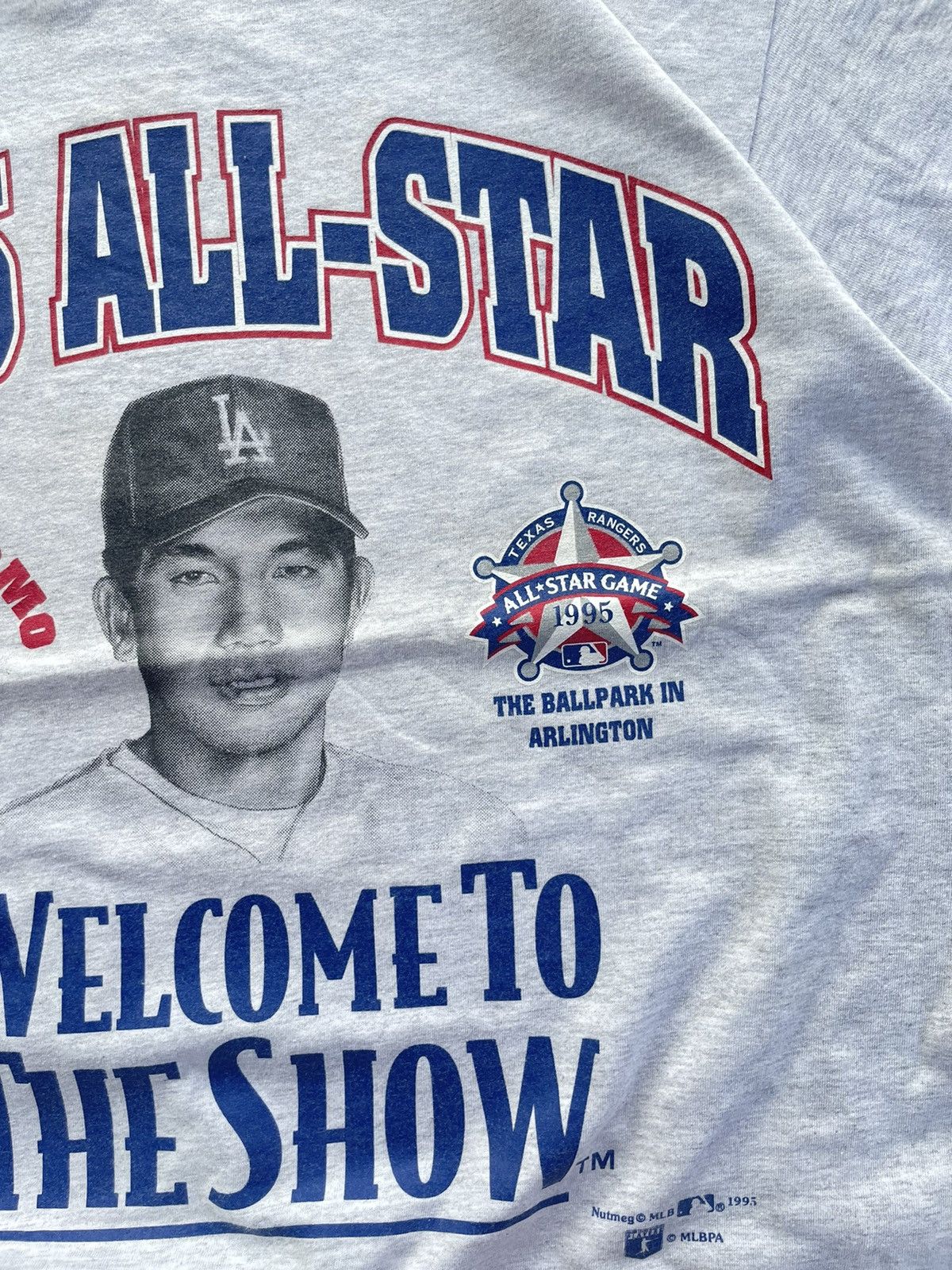 Other Vintage Nutmeg Mills 1995 All Star MLB Los Angeles Dodgers Size US M / EU 48-50 / 2 - 7 Thumbnail