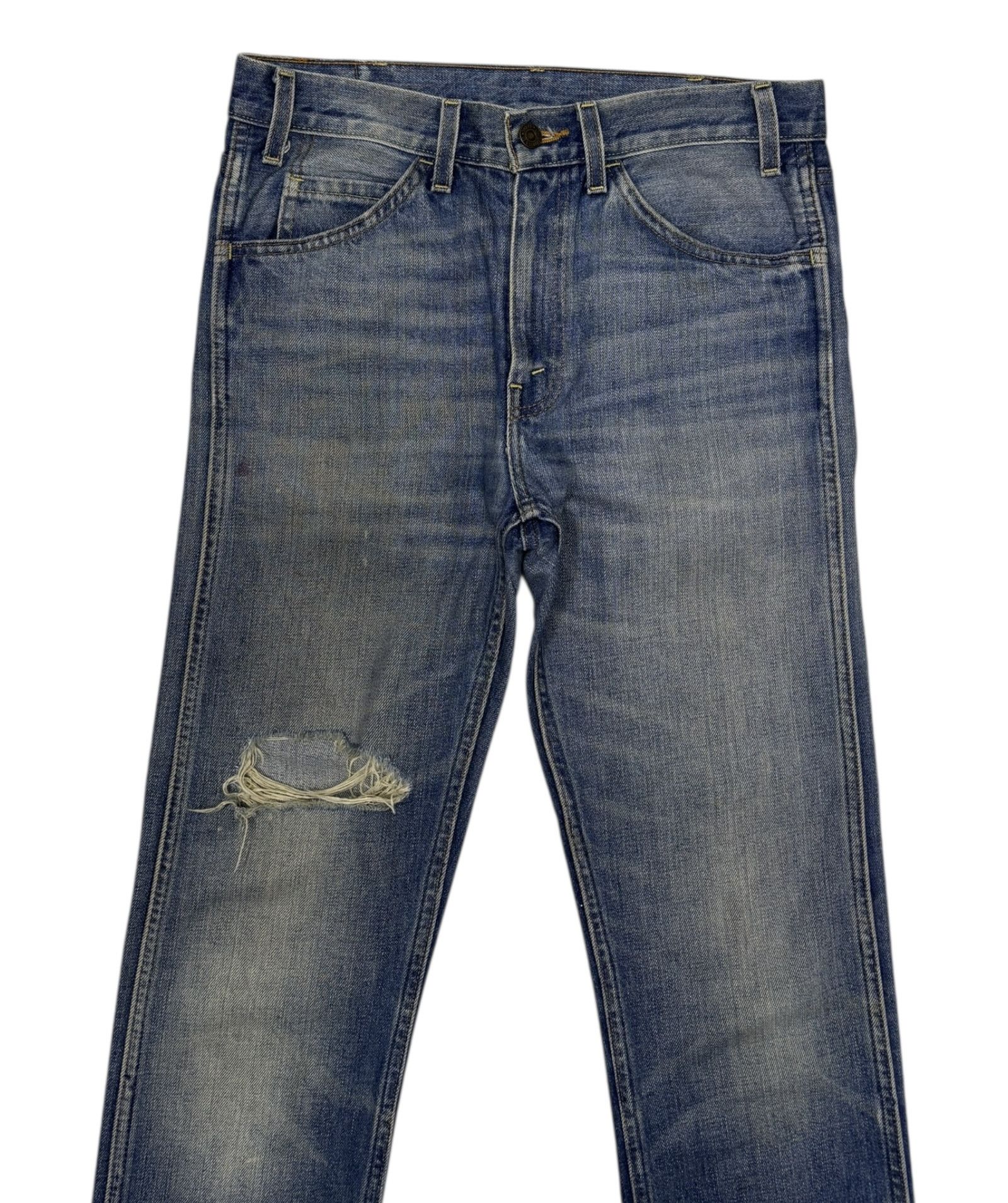 Levi's × Levi's Vintage Clothing × Vintage Vintage Levis Orange Tab Big E Distressed Denim Size 31" - 5 Thumbnail