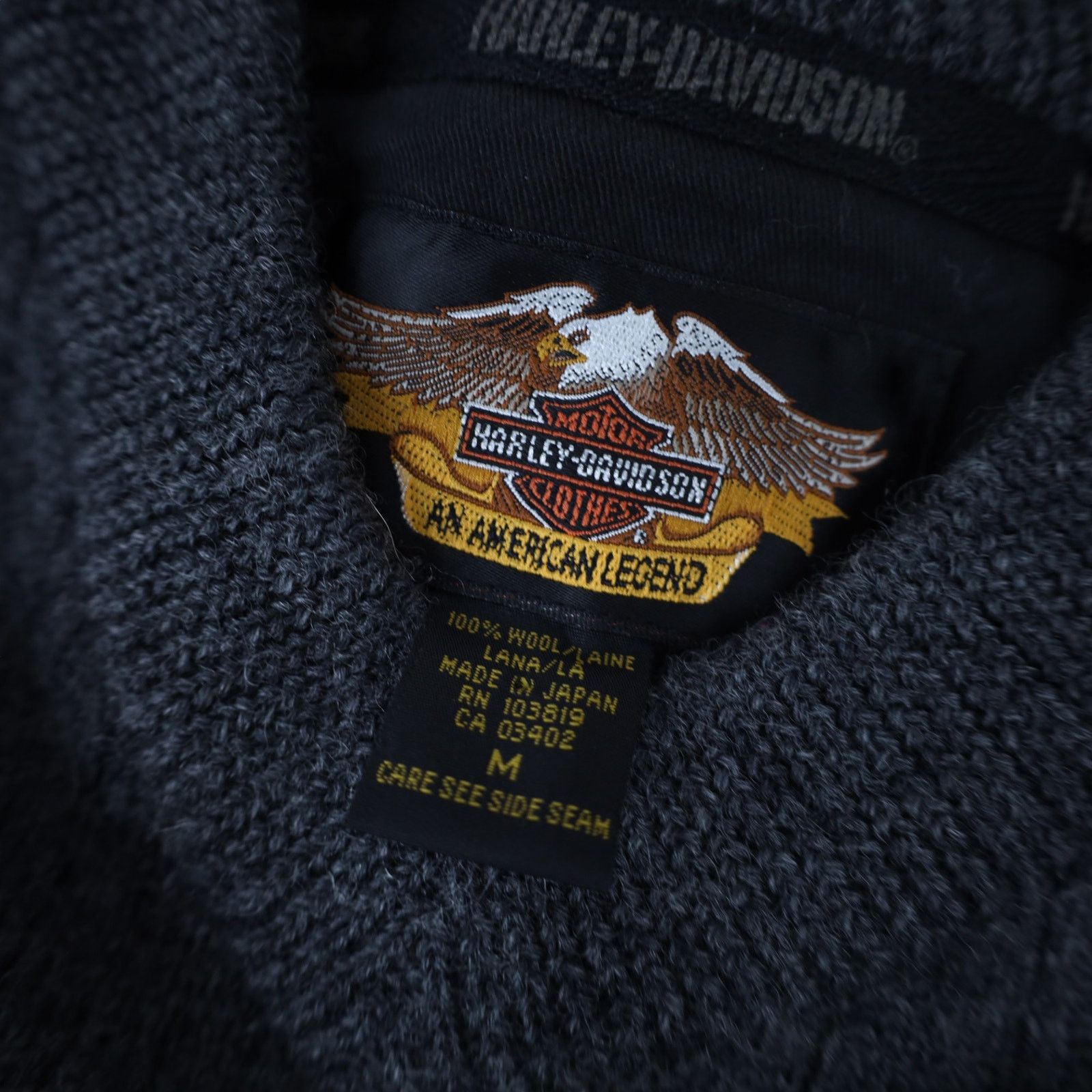 Harley Davidson Vintage Harley Davidson 03 Knit Sweater Size US M / EU 48-50 / 2 - 6 Thumbnail