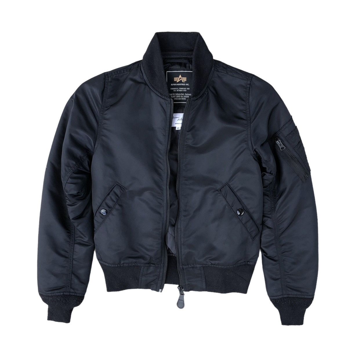 Alpha Industries Alpha Industries x Adam et Rope' Ma-1 Bomber Jacket Size XS / US 0-2 / IT 36-38 - 3 Thumbnail