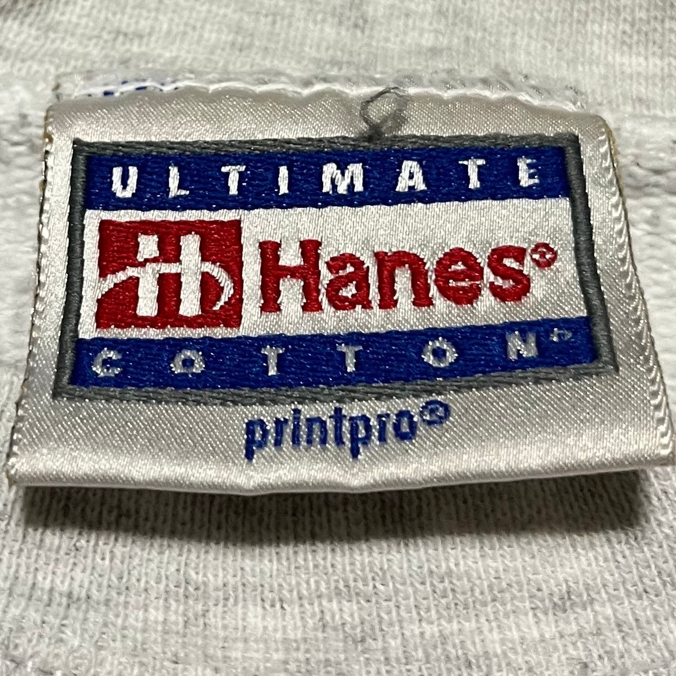 Hanes Vintage 90s Spartan Baseball Hanes Grey Crewneck Large Size US L / EU 52-54 / 3 - 3 Thumbnail