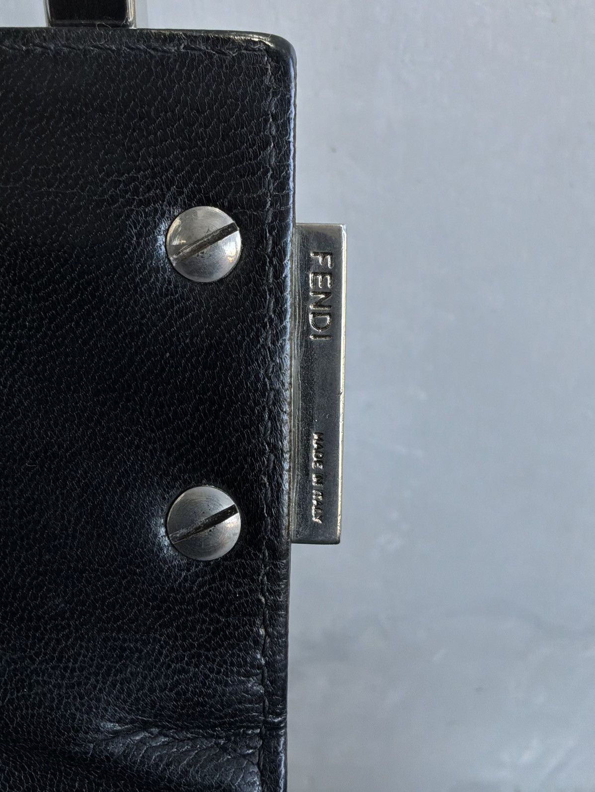 Fendi 2000s Fendi - Python Leather Mamma Baguette Bag Size ONE SIZE - 18 Thumbnail