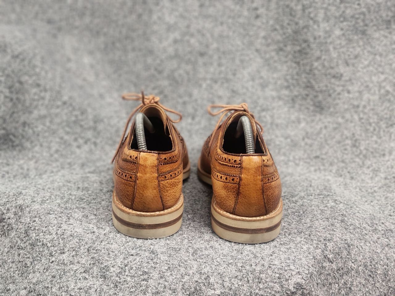 Berwick 1707 Berwick 1707 grainy leather Lace Up Brogue shoes Spain Made Size US 10.5 / EU 43-44 - 10 Thumbnail