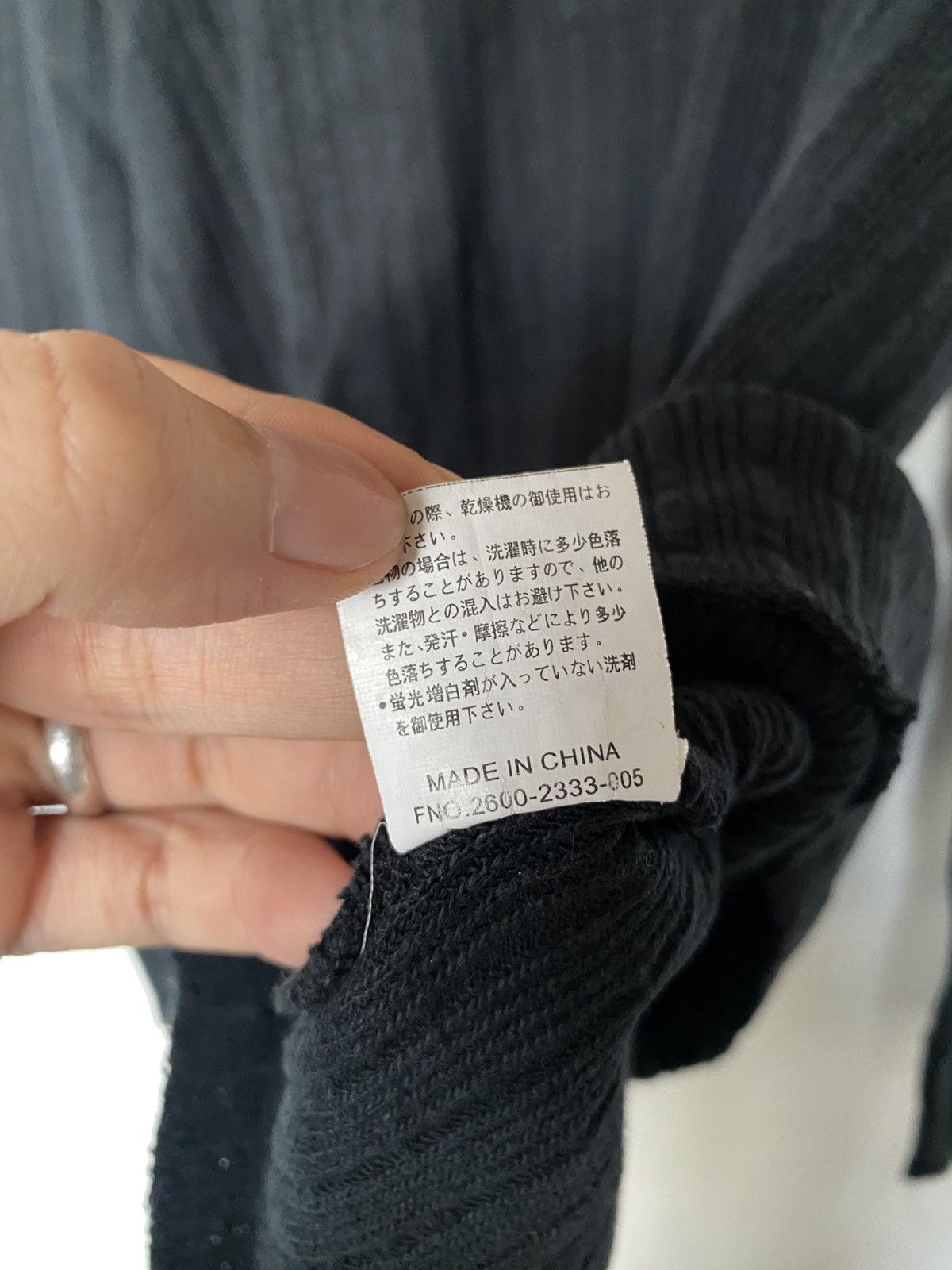 If Six Was Nine × Japanese Brand × Le Grande Bleu (L.G.B.) Louis Chavlon Big Button Longsleeve Rick Owens Style Size US M / EU 48-50 / 2 - 7 Thumbnail