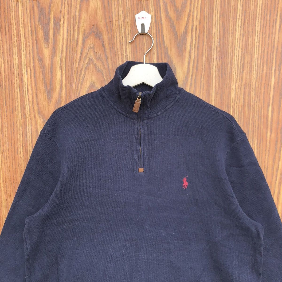 Polo Ralph Lauren Vintage Polo Ralph Lauren Half Zipper Turtleneck Sweatshirt Size M / US 6-8 / IT 42-44 - 3 Thumbnail