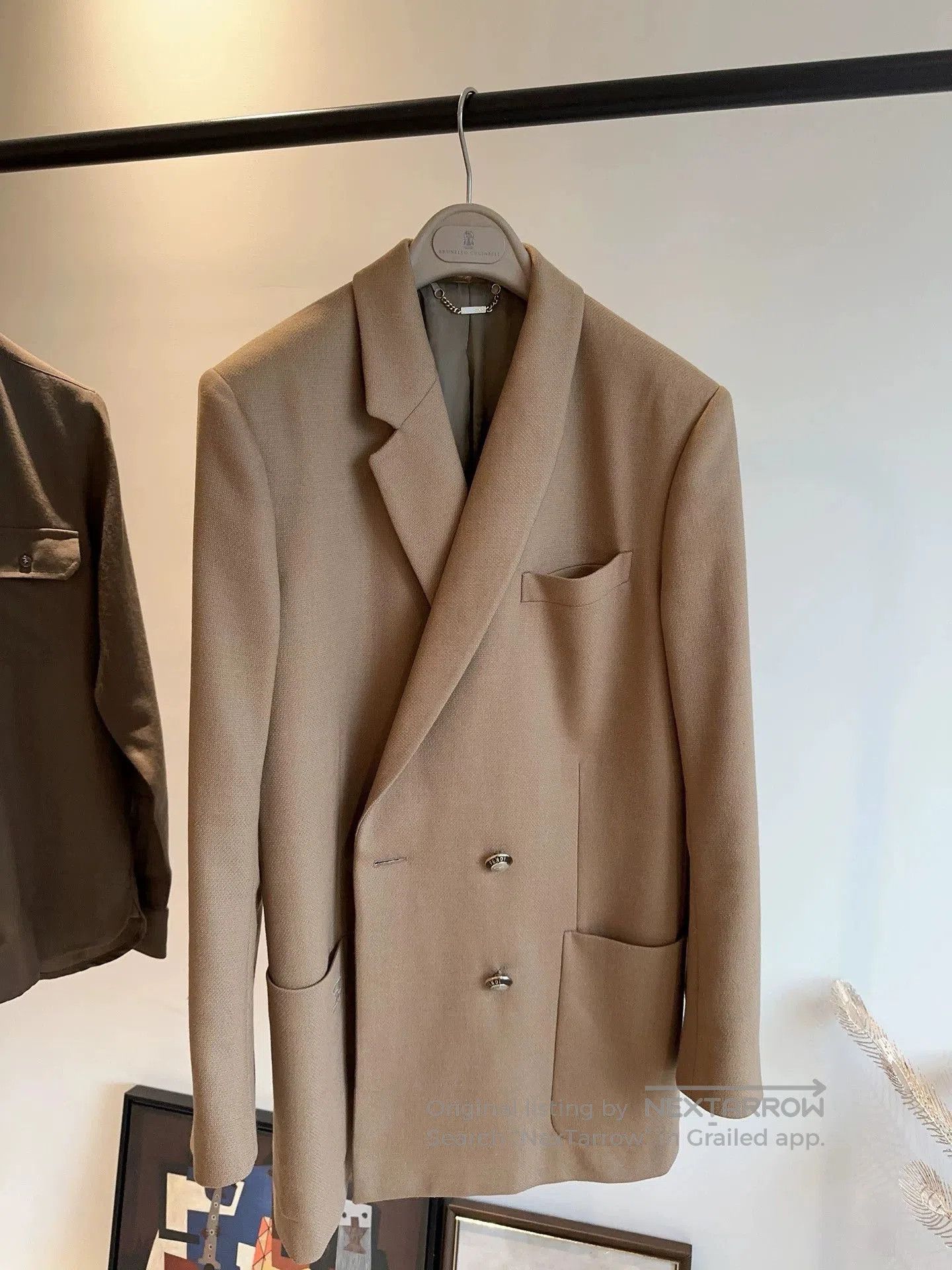 Fendi Fendi Runway Double-Breasted Wool Blazer. Size US L / EU 52-54 / 3 - 3 Thumbnail
