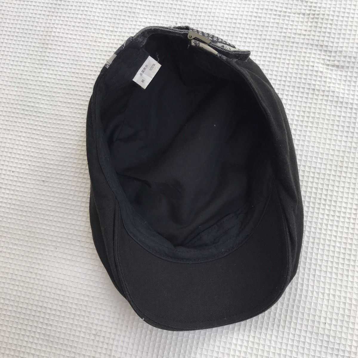 If Six Was Nine × Japanese Brand × Le Grande Bleu (L.G.B.) 🔥Sick Y2K style patch work Flat Cap Size ONE SIZE - 9 Thumbnail