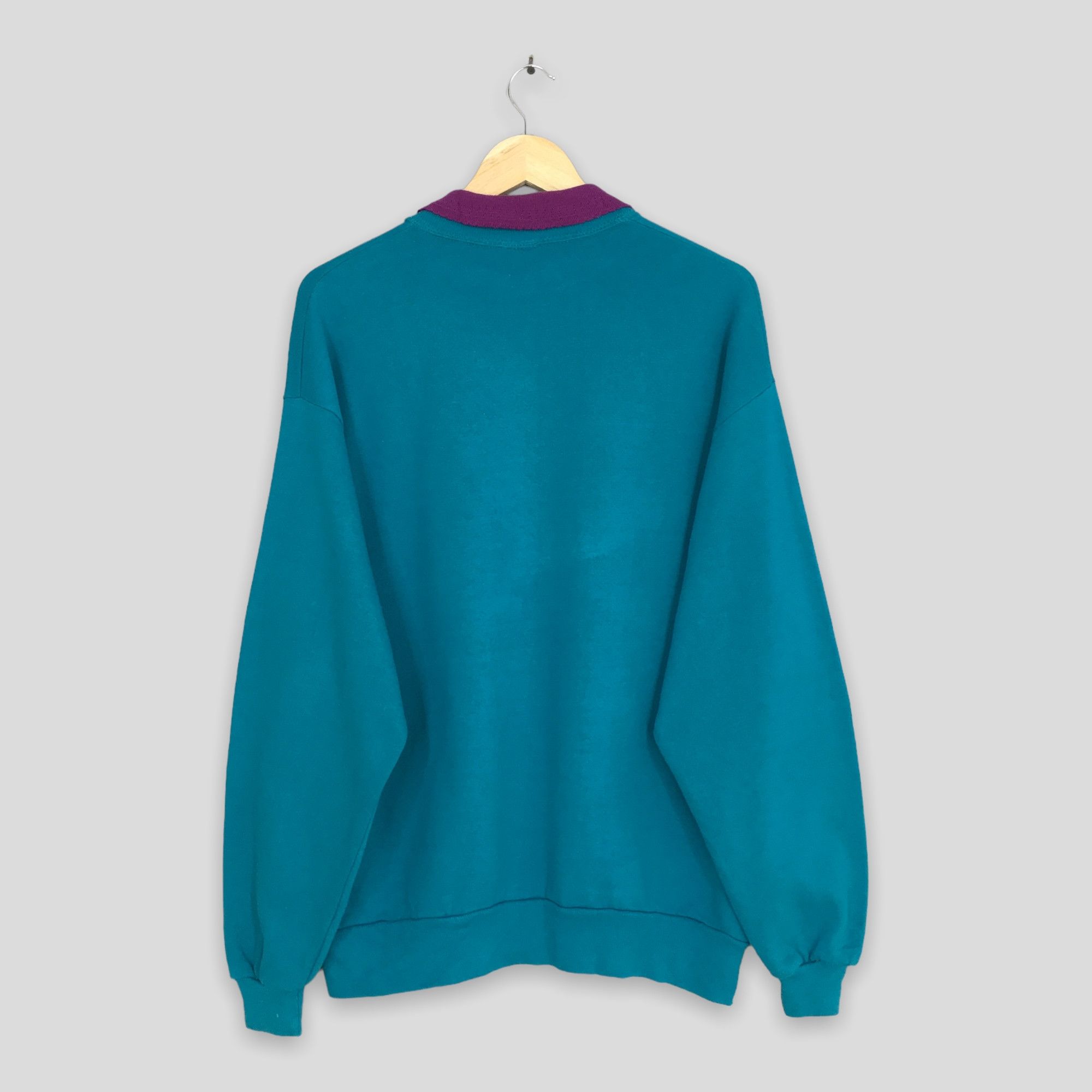 Vintage Vintage 90s Love Flower Art Printed Sweatshirt Large Size US L / EU 52-54 / 3 - 6 Thumbnail