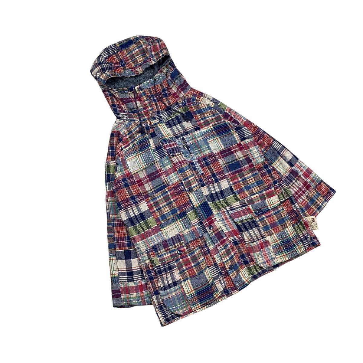 Denim & Supply Ralph Lauren Denim & Supply Ralph Lauren Tartan Patchwork Pullover Jacket Size US S / EU 44-46 / 1 - 7 Thumbnail