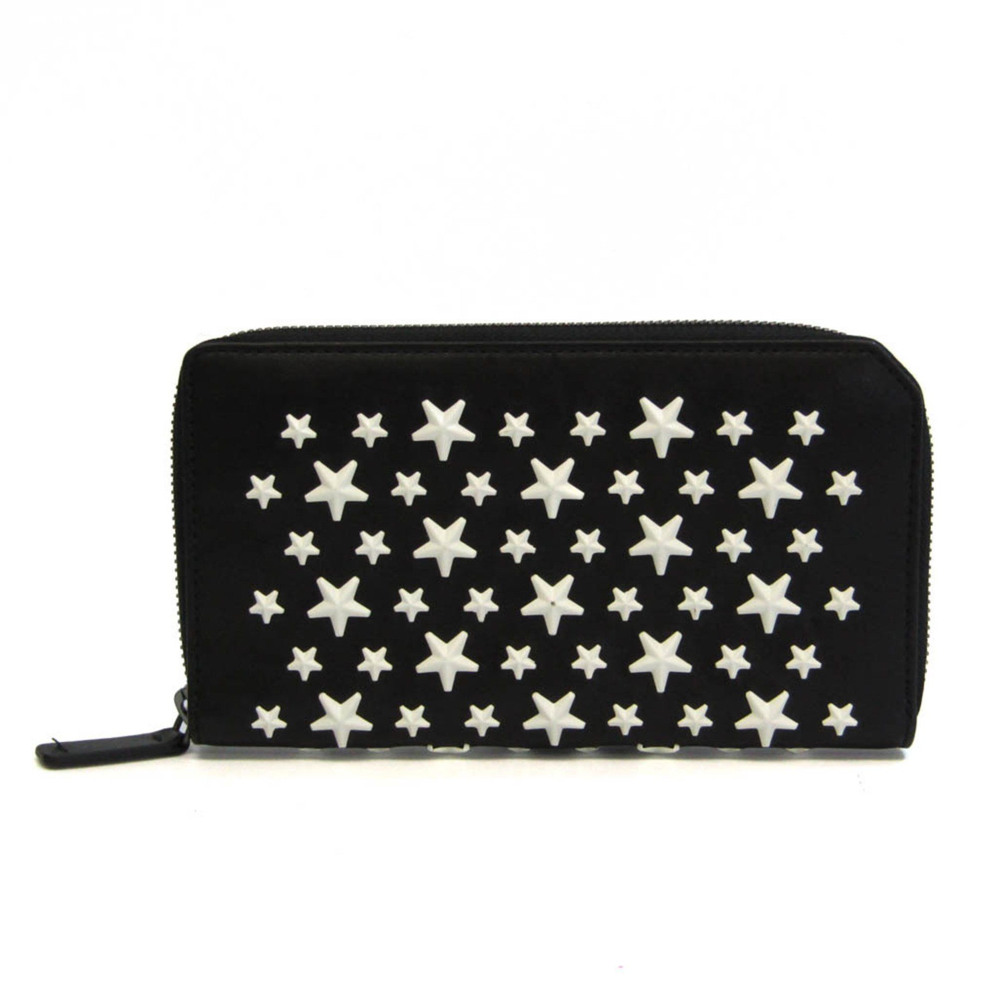 image of Jimmy Choo Carnaby Wallet in Black, Women's