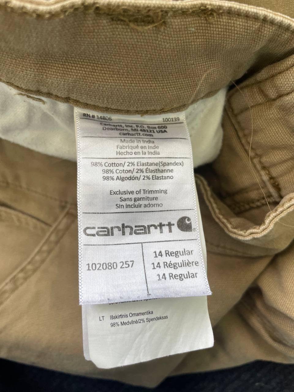 Carhartt Vintage 90s Distressed Carhartt Double Knee Pants Size US 32 / EU 48 - 10 Thumbnail