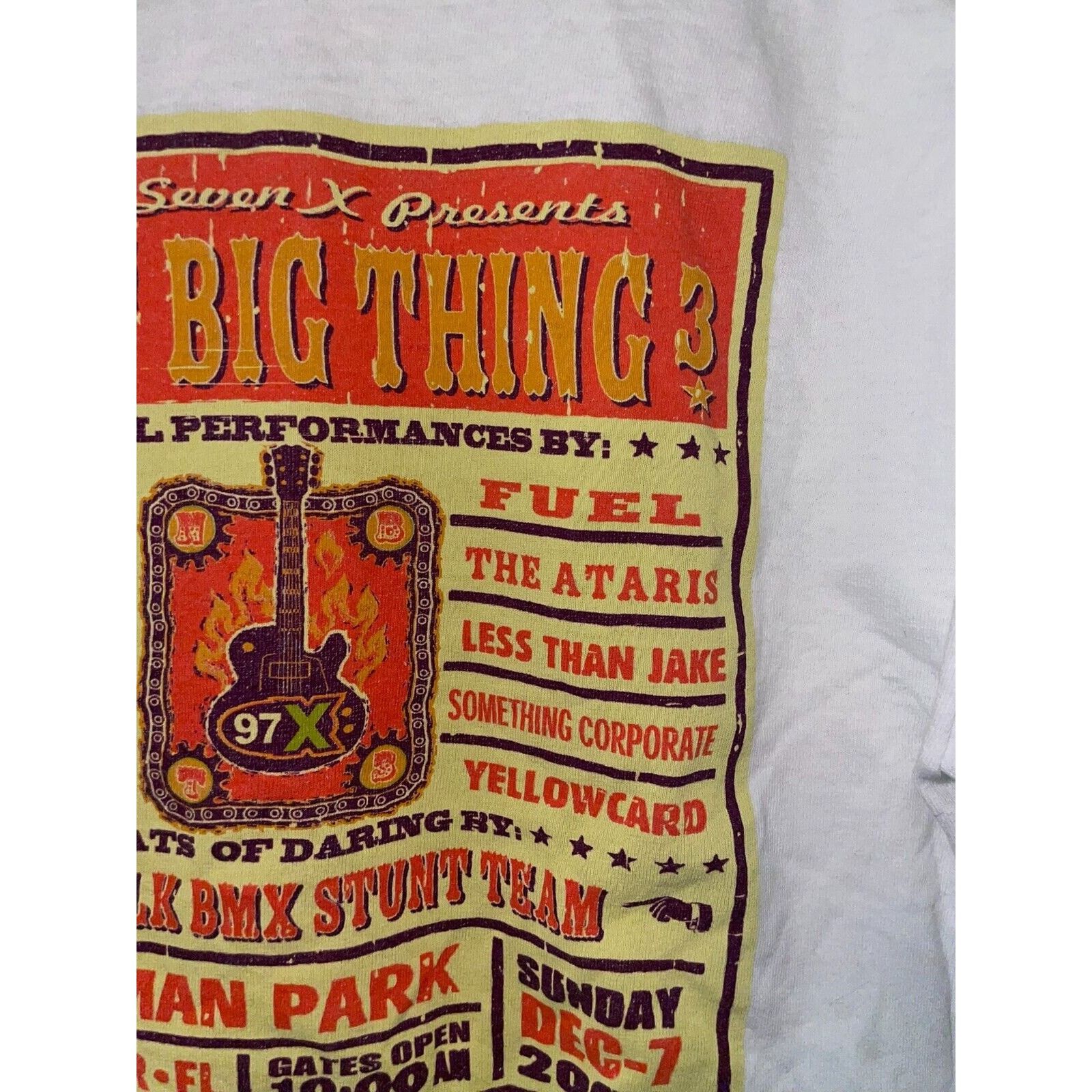 Jerzees Vintage Concert Shirt AFI Less Than Jake Switchfoot Tee M Size US M / EU 48-50 / 2 - 8 Thumbnail