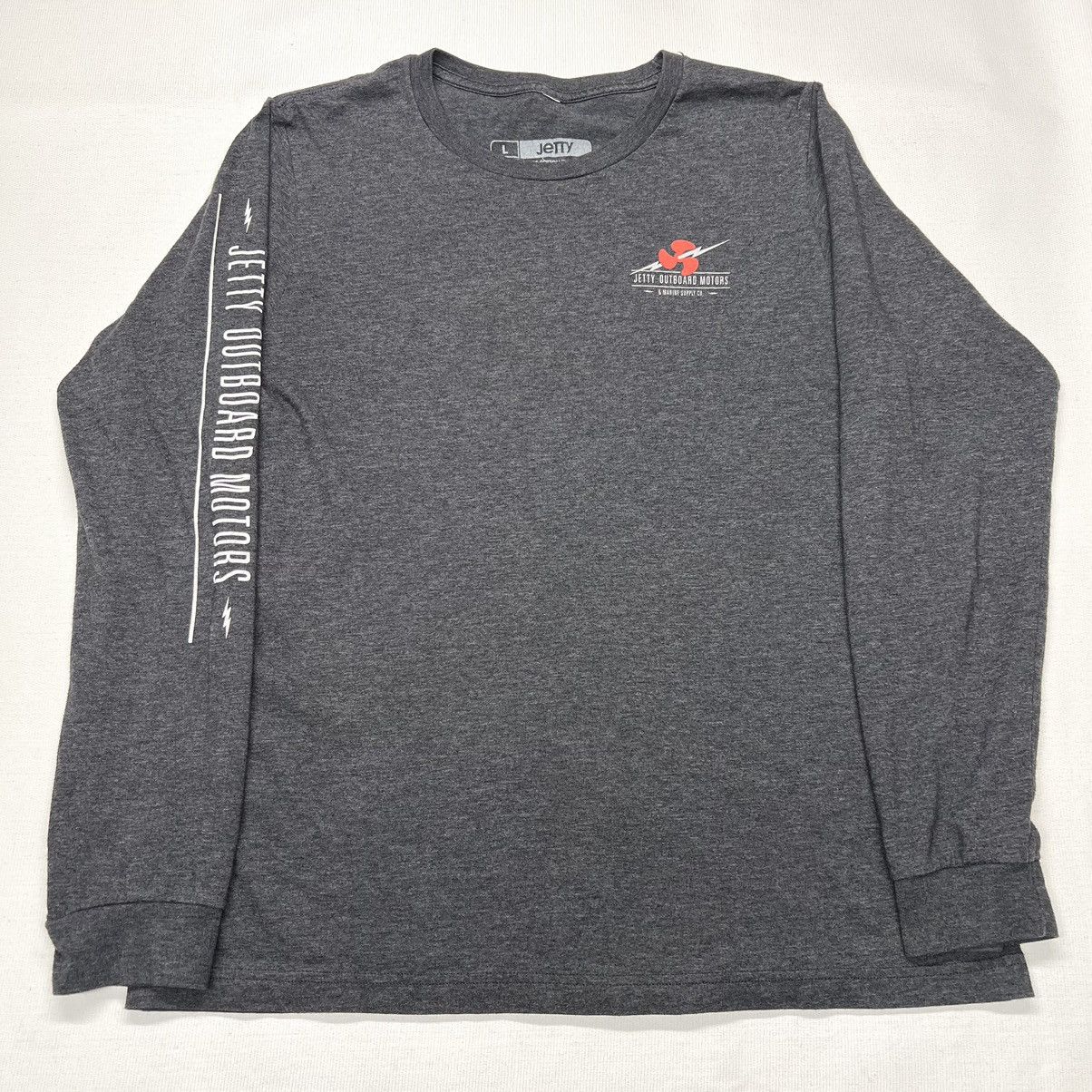 Other Jetty Tee Shirt Grey Graphic Marine Fishing Boat Y2K Size US L / EU 52-54 / 3 - 1 Thumbnail