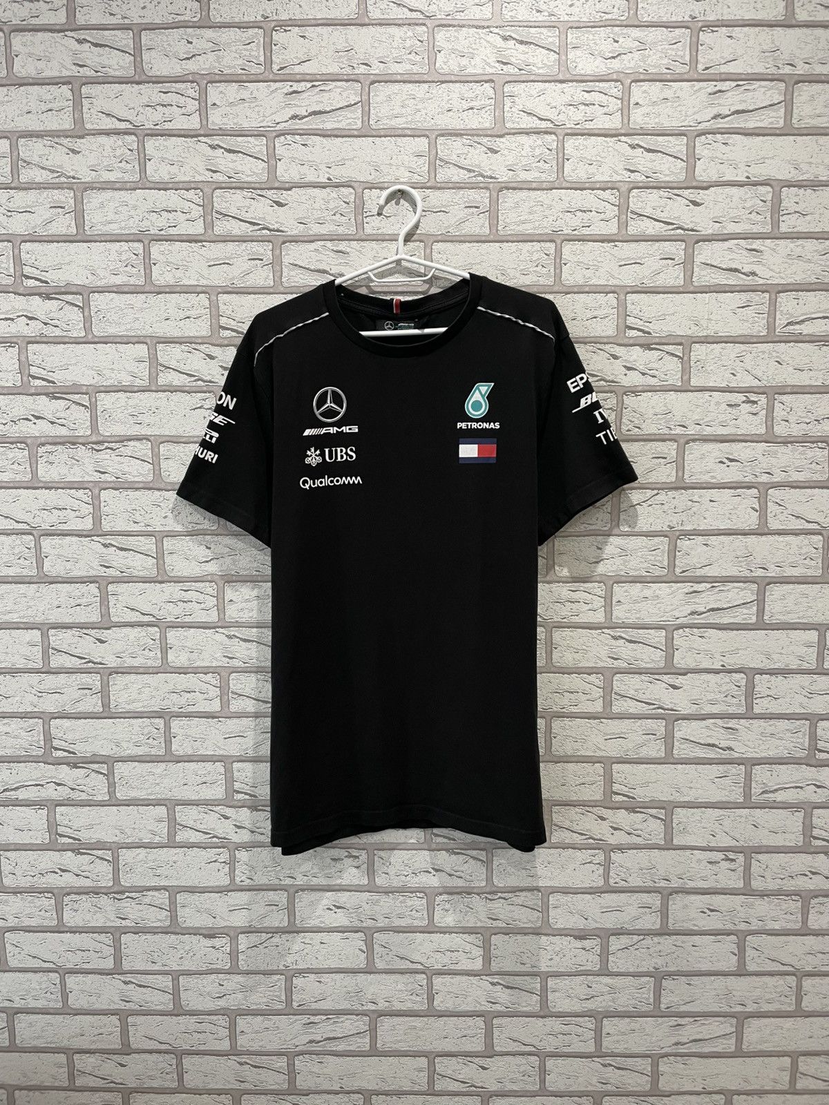 Mercedes-Benz × Vintage Mercedes-Benz AMG PETRONAS F1 Racing Graphic T Shirt Tee Size US L / EU 52-54 / 3 - 1 Thumbnail