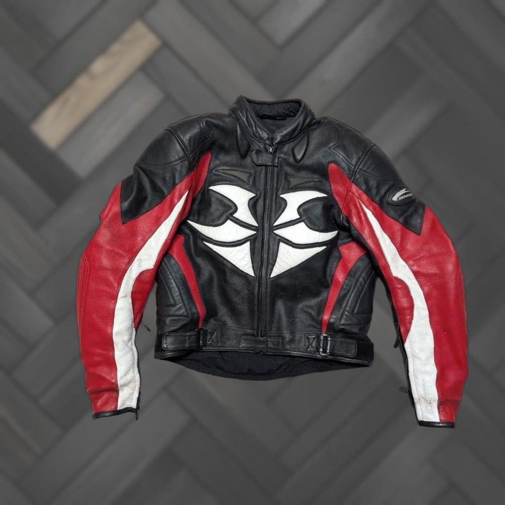 Shein VINTAGE Hein Gericke motorcycle jacket CAFE RACER padded 42 skeleton TRIBAL Mens Size US M / EU 48-50 / 2 - 1 Thumbnail