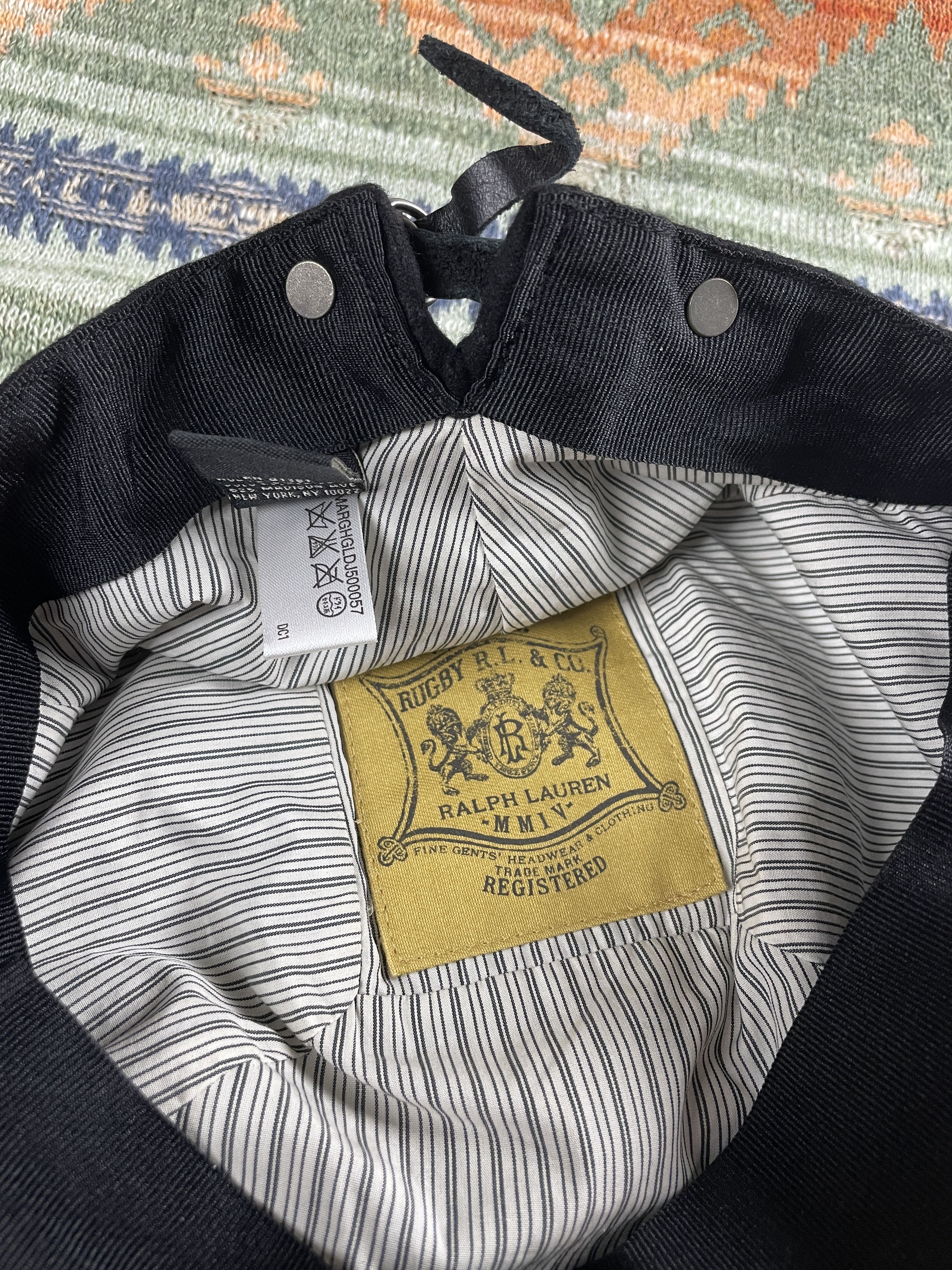 Ralph Lauren × Rugby Ralph Lauren Ralph Lauren RUGBY wool Classic peaked hat Beret hat Cap Size ONE SIZE - 6 Thumbnail