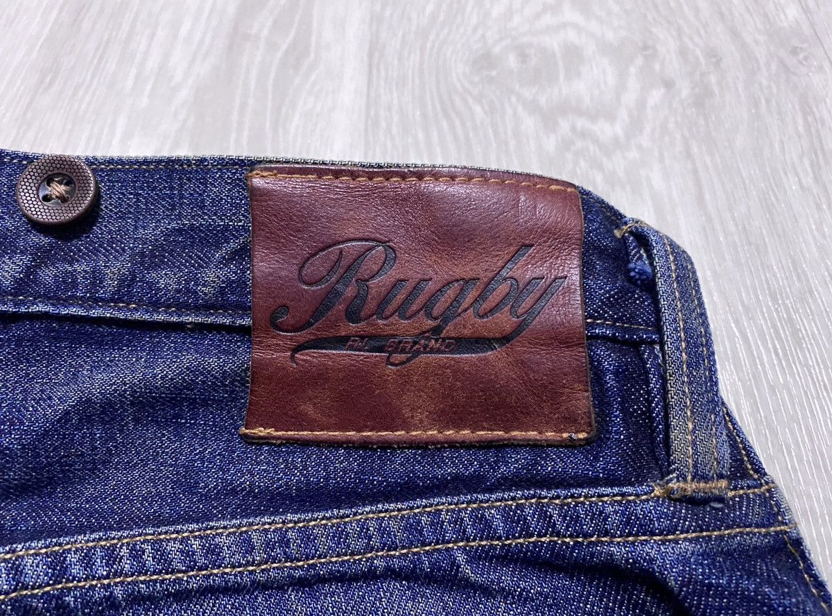 Rugby Ralph Lauren Rugby Ralph Lauren Faded Patchwork Stitched Jeans Denim Size US 31 - 12 Thumbnail