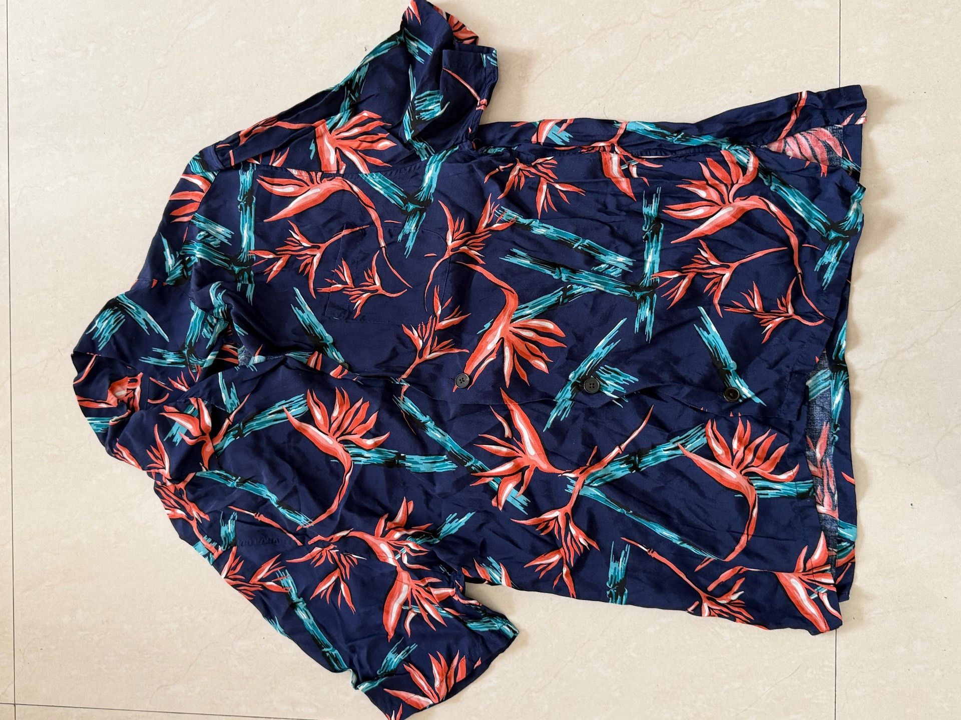 Louis Vuitton Louis Vuitton Runway Floral Shirt Size US S / EU 44-46 / 1 - 2 Thumbnail