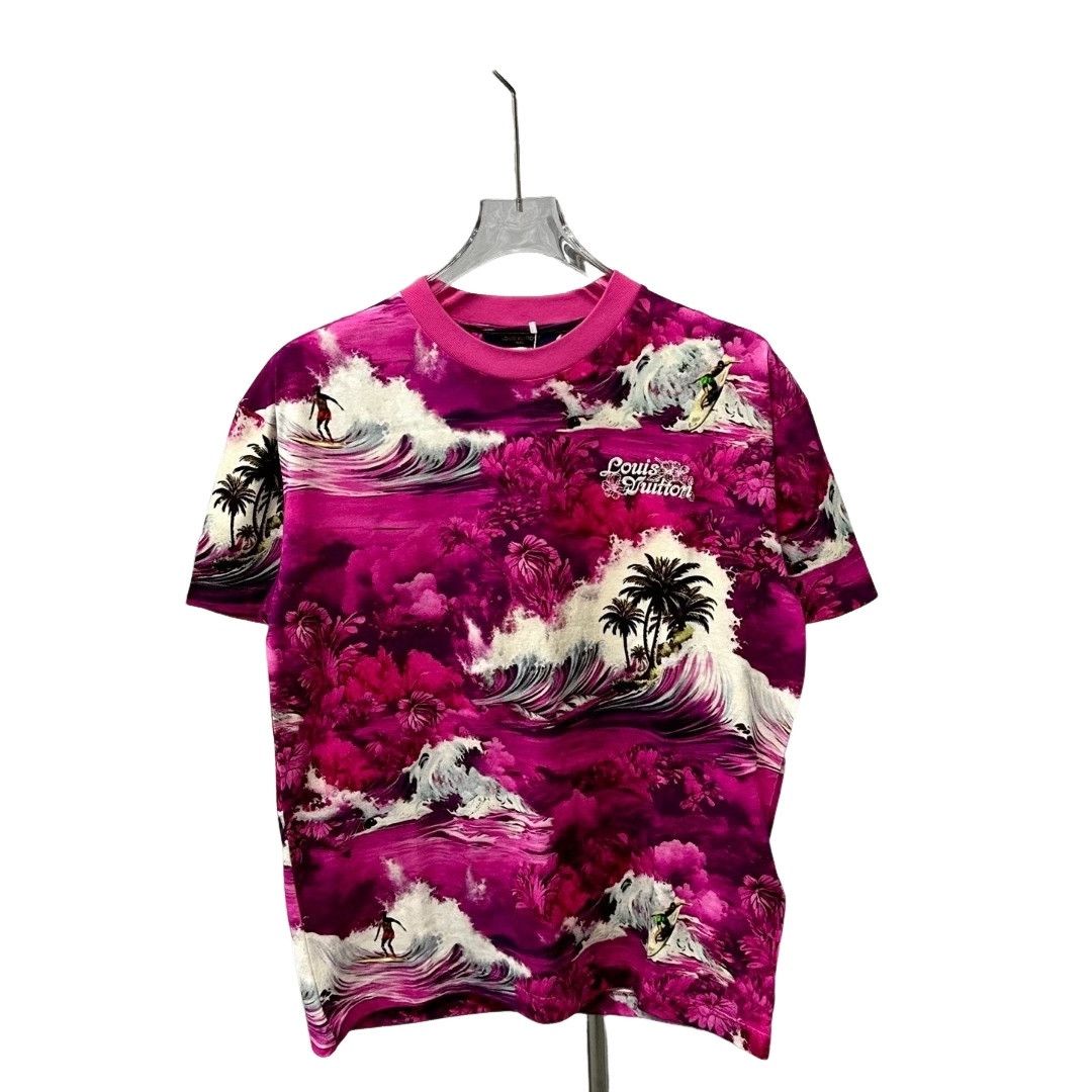 Louis Vuitton Louis Vuitton Tropical Island Wave T-Shirt S Size US S / EU 44-46 / 1 - 1 Thumbnail