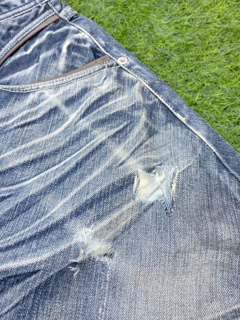 If Six Was Nine × Michel Klein DISTRESSED MICHEL KLEIN HOMME PARIS JEANS Size US 33 - 7 Thumbnail