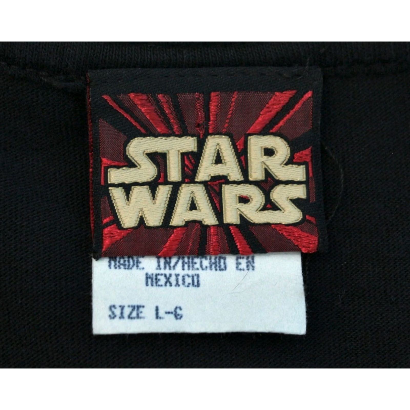 Star Wars Y2K Star Wars T-Shirt Men’s VTG TShirt Black XL Graphic Tee Short Sleeve vintage Size US XL / EU 56 / 4 - 5 Thumbnail