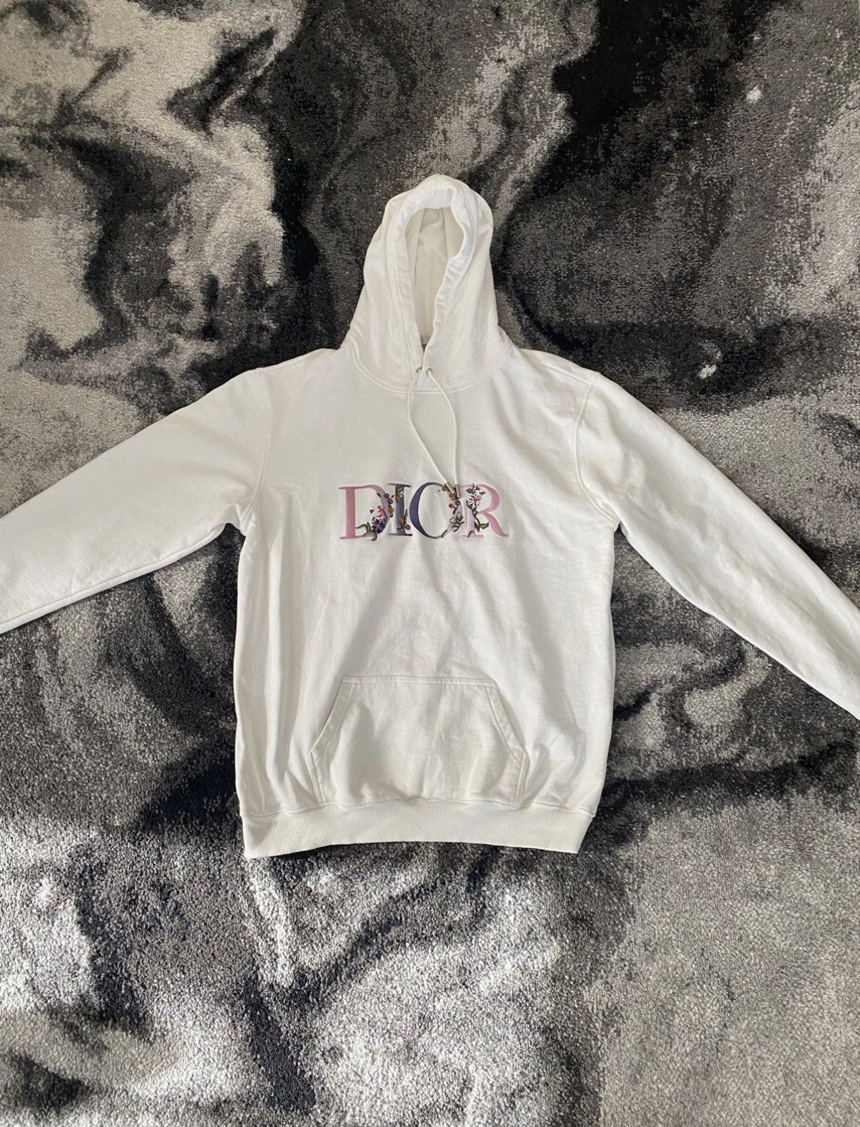 Dior Christian Dior Floral Hoodie Size US L / EU 52-54 / 3 - 1 Thumbnail