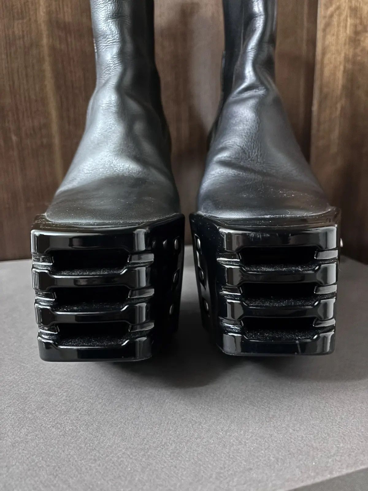 Rick Owens Platform Grill Kiss Boots Size US 9 / EU 42 - 3 Thumbnail