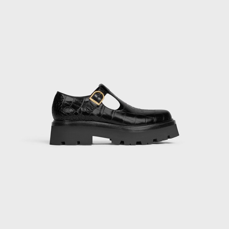 o1bcso1str1225 348613656C Bulky Triomphe Loafers in Black