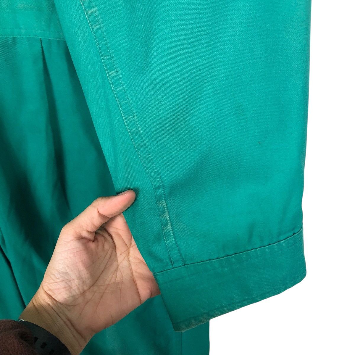 Japanese Brand 📌Vintage Coverall Worker Racing Yamaha Big Logo Spell Out Size US 36 / EU 52 - 15 Thumbnail