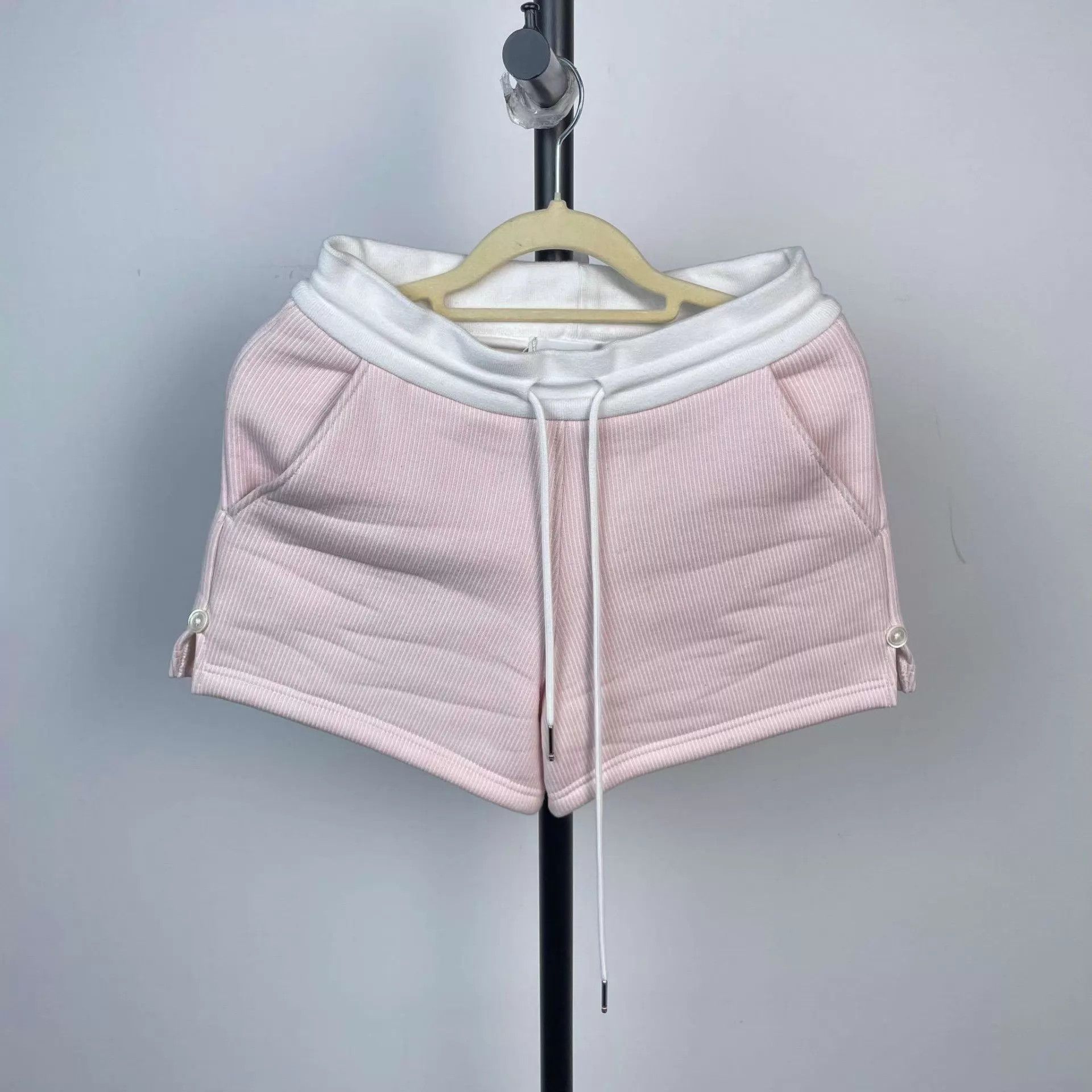 Thom Browne TB Pink Drawstring Shorts Size 38 Size 26" / US 2 / IT 38 - 1 Thumbnail
