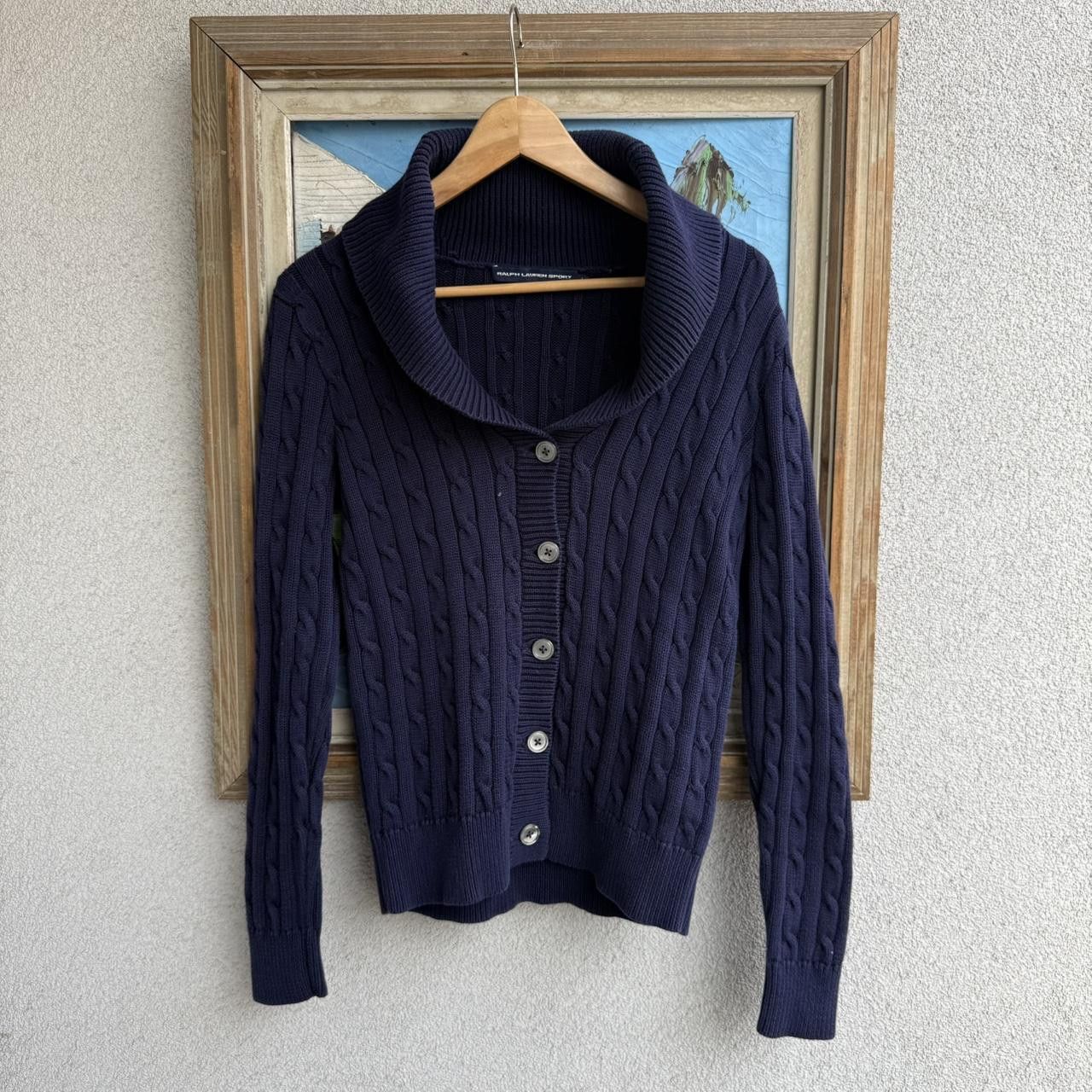 Polo Ralph Lauren Ralph Lauren Womans Cable Knit Navy Size M / US 6-8 / IT 42-44 - 1 Thumbnail