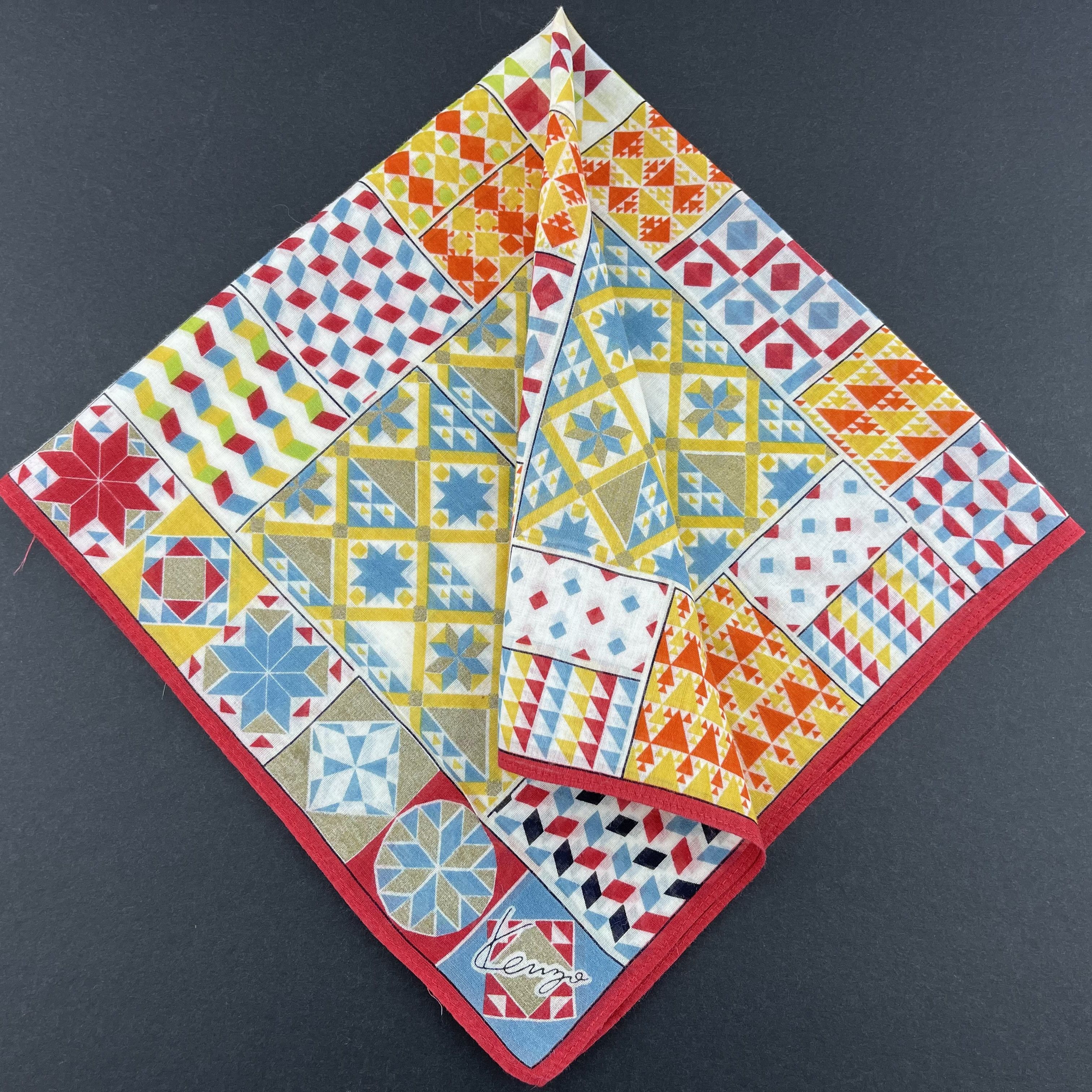 Kenzo Kenzo Handkerchief/Neckerchief/Bandana-KD3261 Size ONE SIZE - 1 Thumbnail