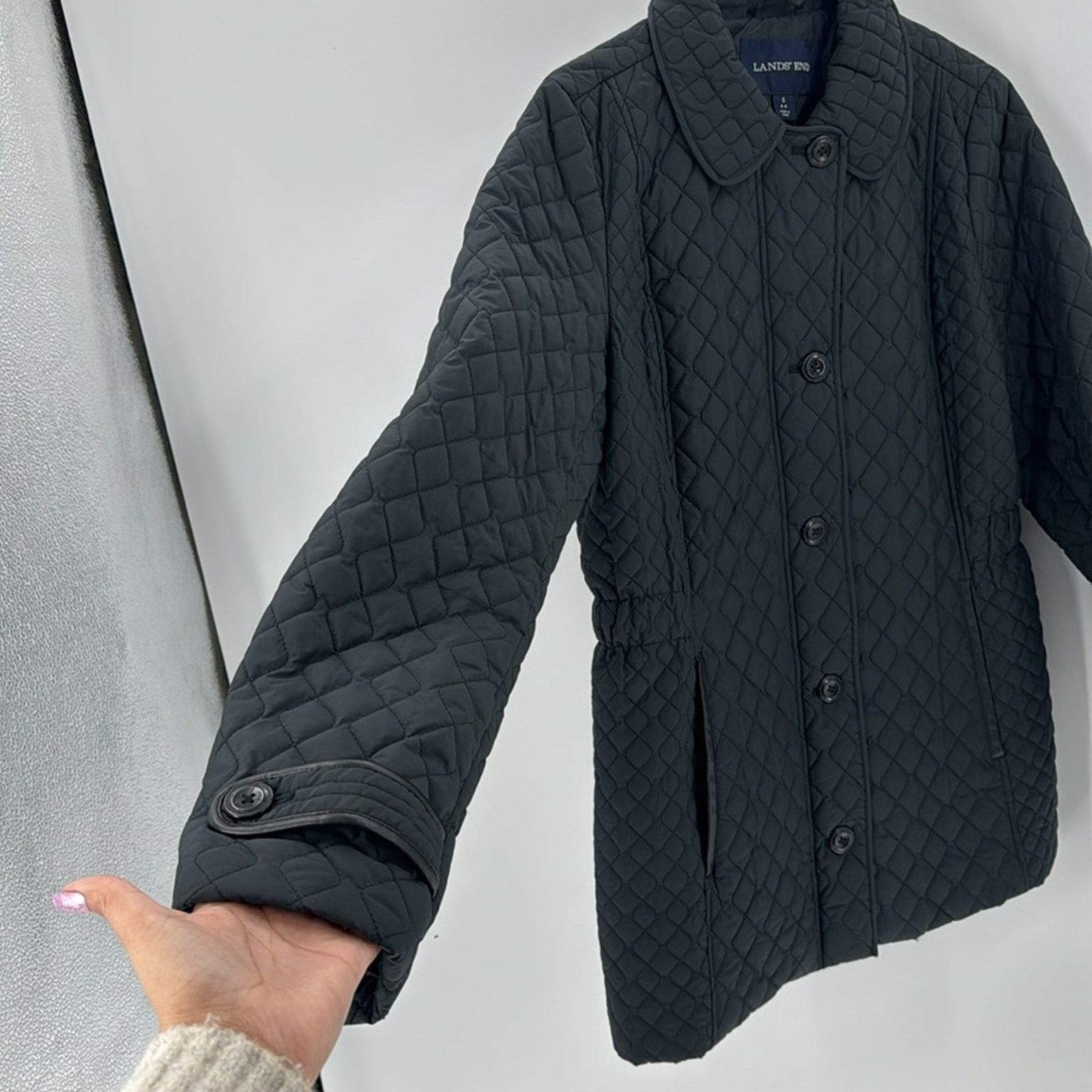 Lands' End Lands' End Quilted Primaloft Coat longline Chore Jacket Size S / US 4 / IT 40 - 6 Thumbnail