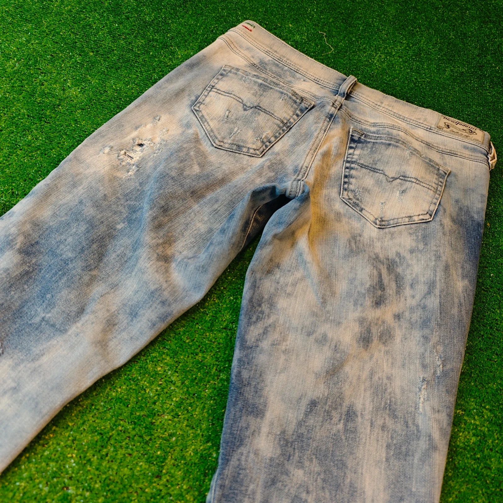 Diesel Diesel Francy Jeans Womens 30x32 relaxed skinny low waist Size 30" / US 8 / IT 44 - 4 Thumbnail