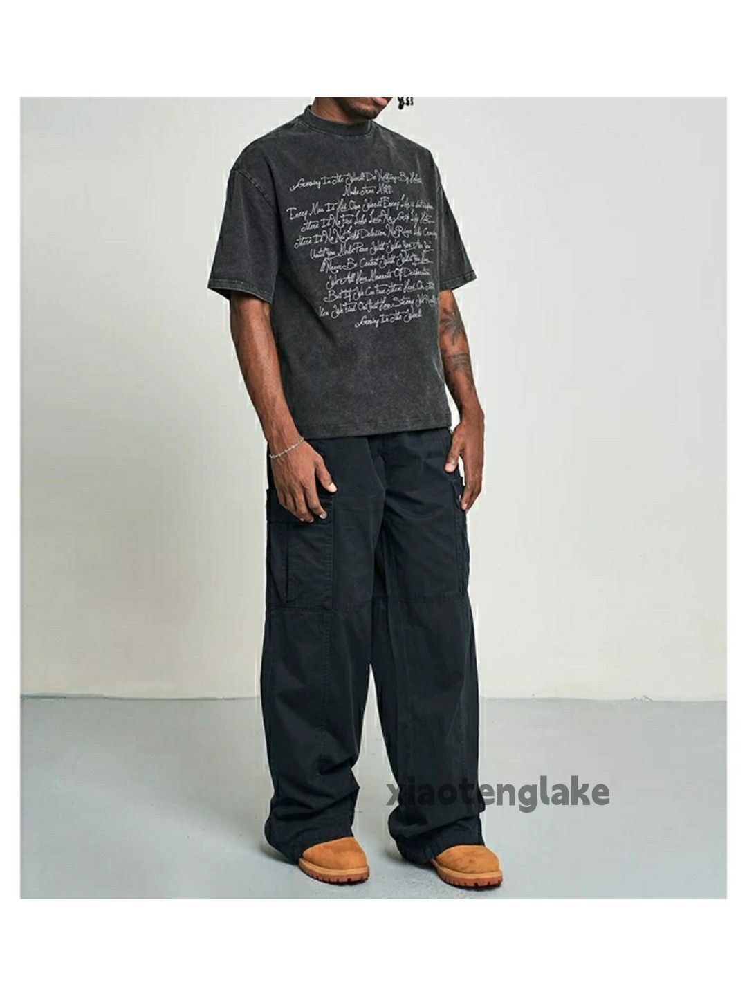 Designer × Japanese Brand × Vintage utility military loose baggy skate hiphop cargo pants Size US 32 / EU 48 - 2 Thumbnail