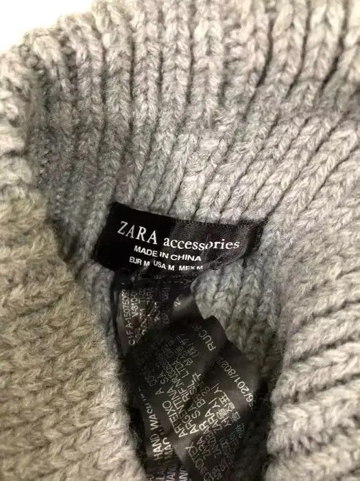Zara Zara Plain Beanie Hat Size ONE SIZE - 3 Thumbnail