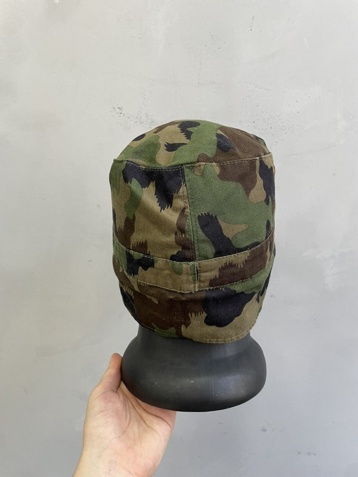 Japanese Brand Military camo cap army style vintage rare y2k Size ONE SIZE - 5 Thumbnail