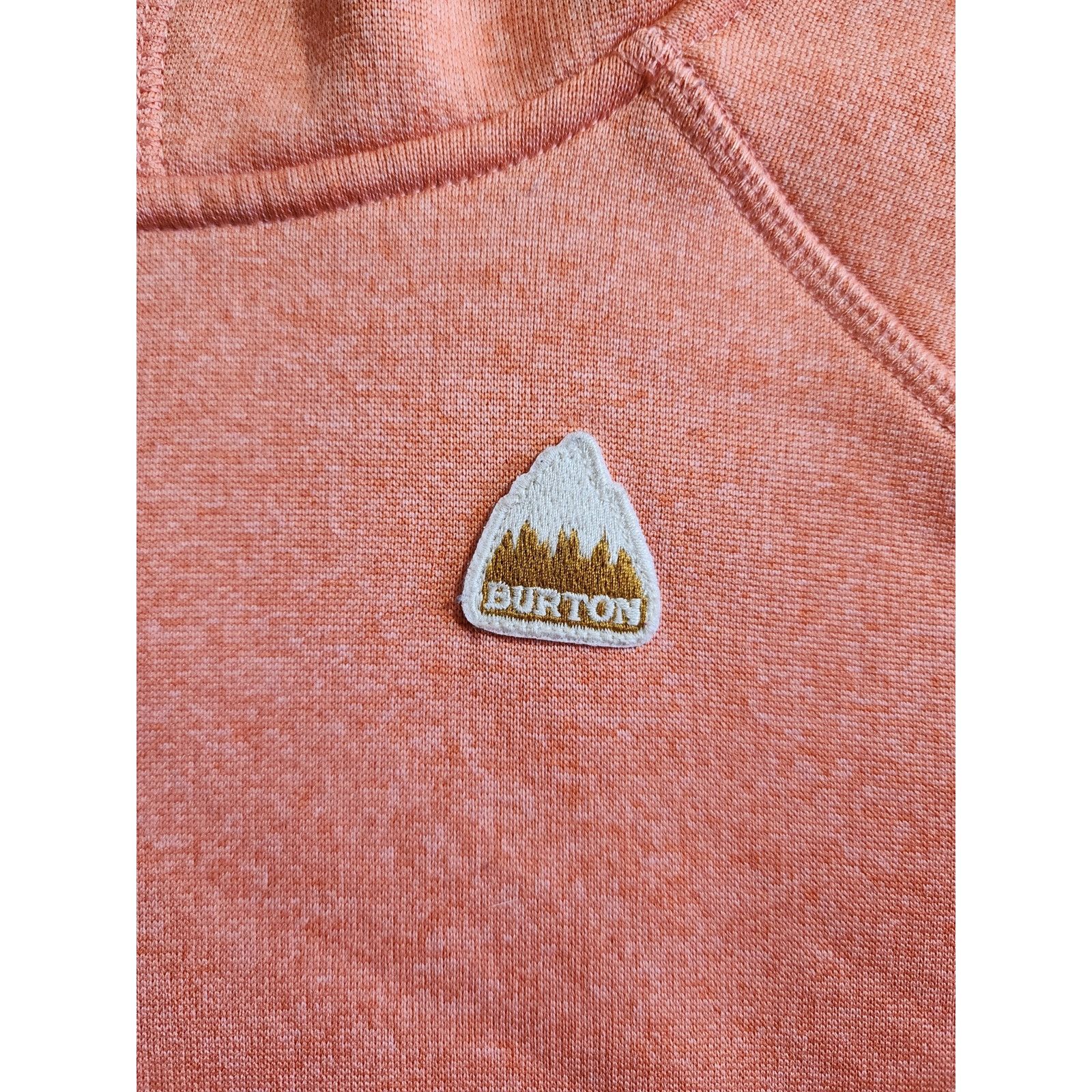 Burton Burton Women's S Oak Long Technical Fleece Hoodie Pink Size S / US 4 / IT 40 - 4 Thumbnail