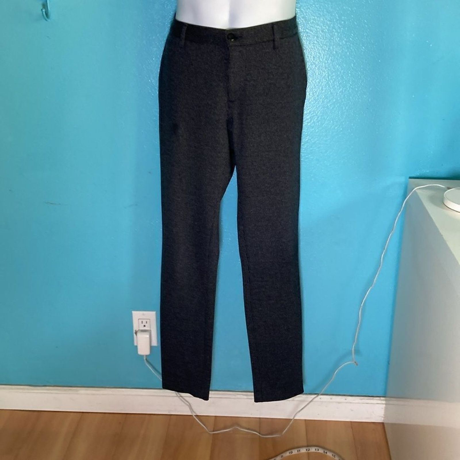 Alberto Alberto Mens Pants Size 32 X 30 Style "Rob" Stripe Jersey Size US 32 / EU 48 - 5 Thumbnail