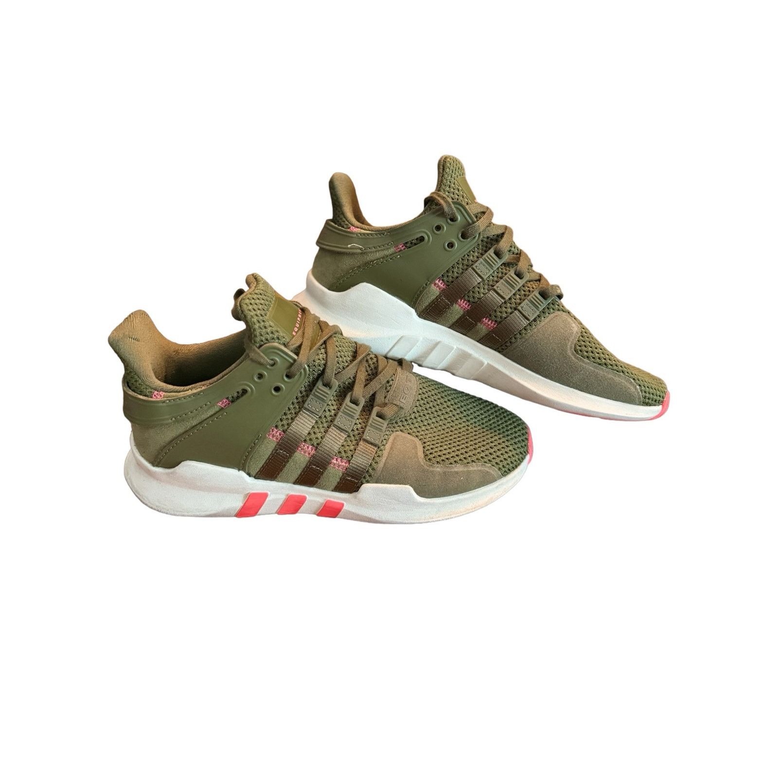 Adidas RARE Adidas EQT Support Green/Pink Womens Sneakers SZ 6 Size US 6 / IT 36 - 1 Thumbnail