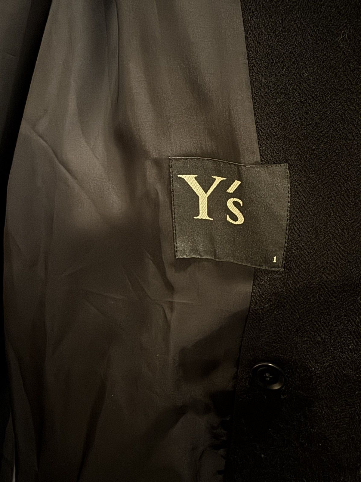 Yohji Yamamoto Yohji Yamamoto Y’s Wool Coat Size US M / EU 48-50 / 2 - 2 Thumbnail