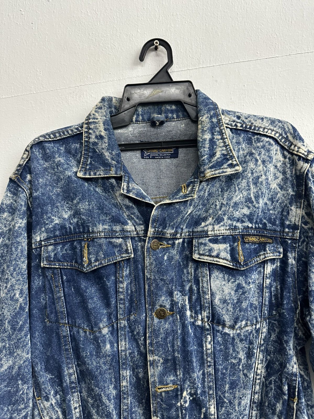 Japanese Brand VTG Grand Canyon Acid Wash Denim Jacket Size US M / EU 48-50 / 2 - 3 Thumbnail