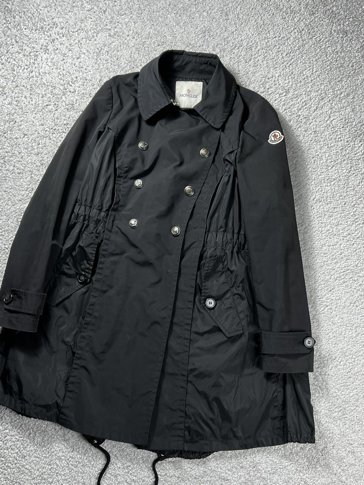 Moncler Moncler Hinata Womans Black Parka Jacket Size 2 Size M / US 6-8 / IT 42-44 - 3 Thumbnail
