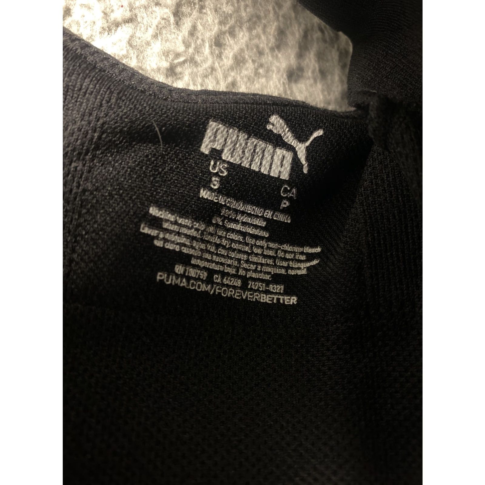 Puma PUMA Performance Women’s Sports Bra Black Small Activewear /107-13 Sports Bra Seamless / Activewear Women’s Small Black PUMA 107-13 Size ONE SIZE - 6 Thumbnail